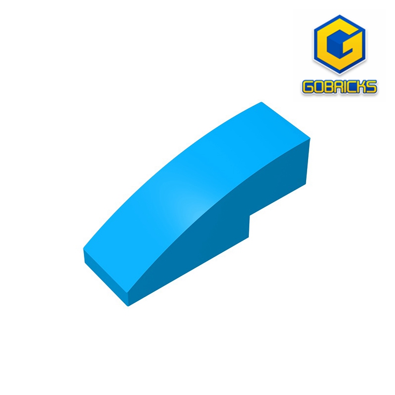 Lego Set Creator - Gobricks 50950 10個入り、湾曲ブロック 2x1x2/3、傾斜パーツ、組み立てブロック、大量セット、モデル、シティ、クラシック、DIYおもちゃ、MOCセット、ギフト