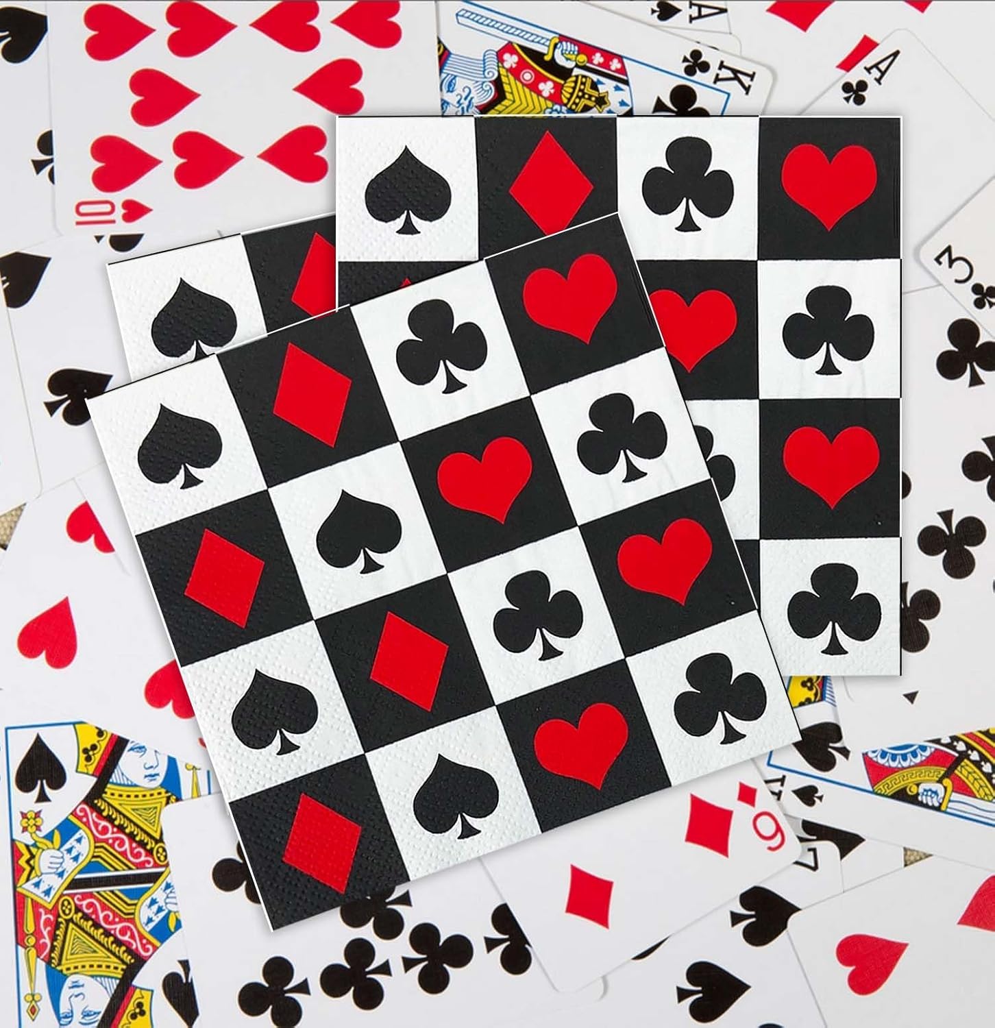 20/40/60/80 個 カジノテーマ ポーカーナプキン  - Party Games Night のレビューと価格