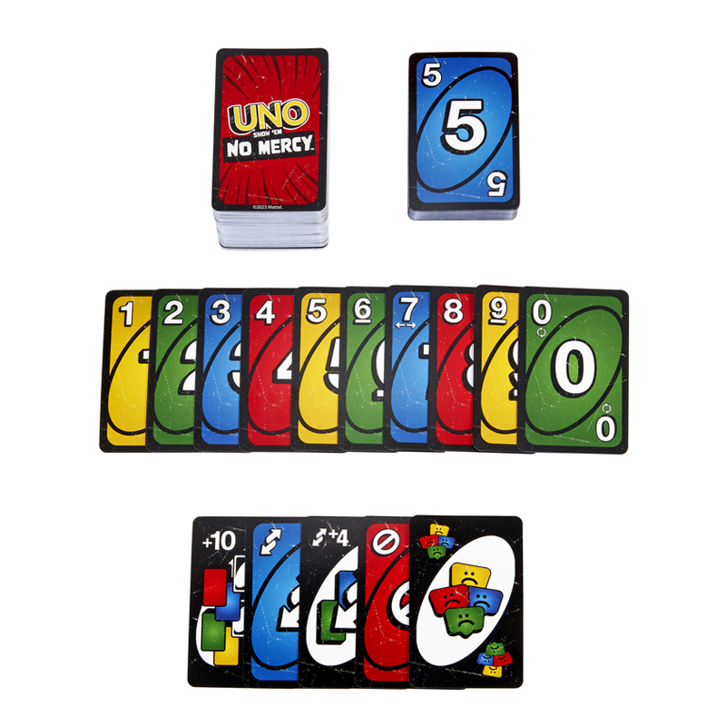 UNO「No Mercy」カードゲーム。特別なアクションカー - Party Games Night のレビューと価格
